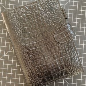 Moterm A5 black croc Journal Cover